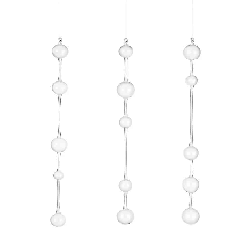 Ateenan Aamu glasdekoration 3-pack